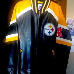 Steelers NFL brand letterman jacket